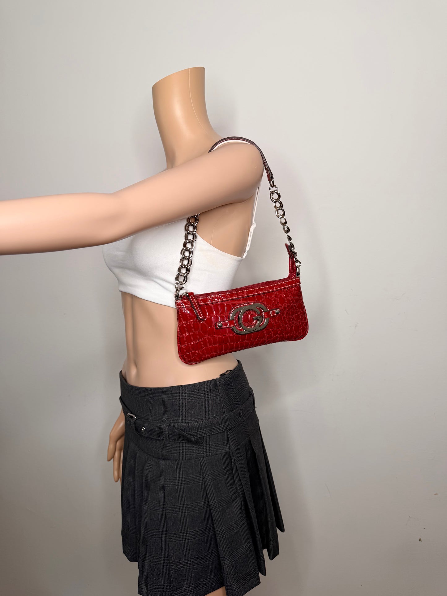 Guess vintage Tasche y2k rare rot