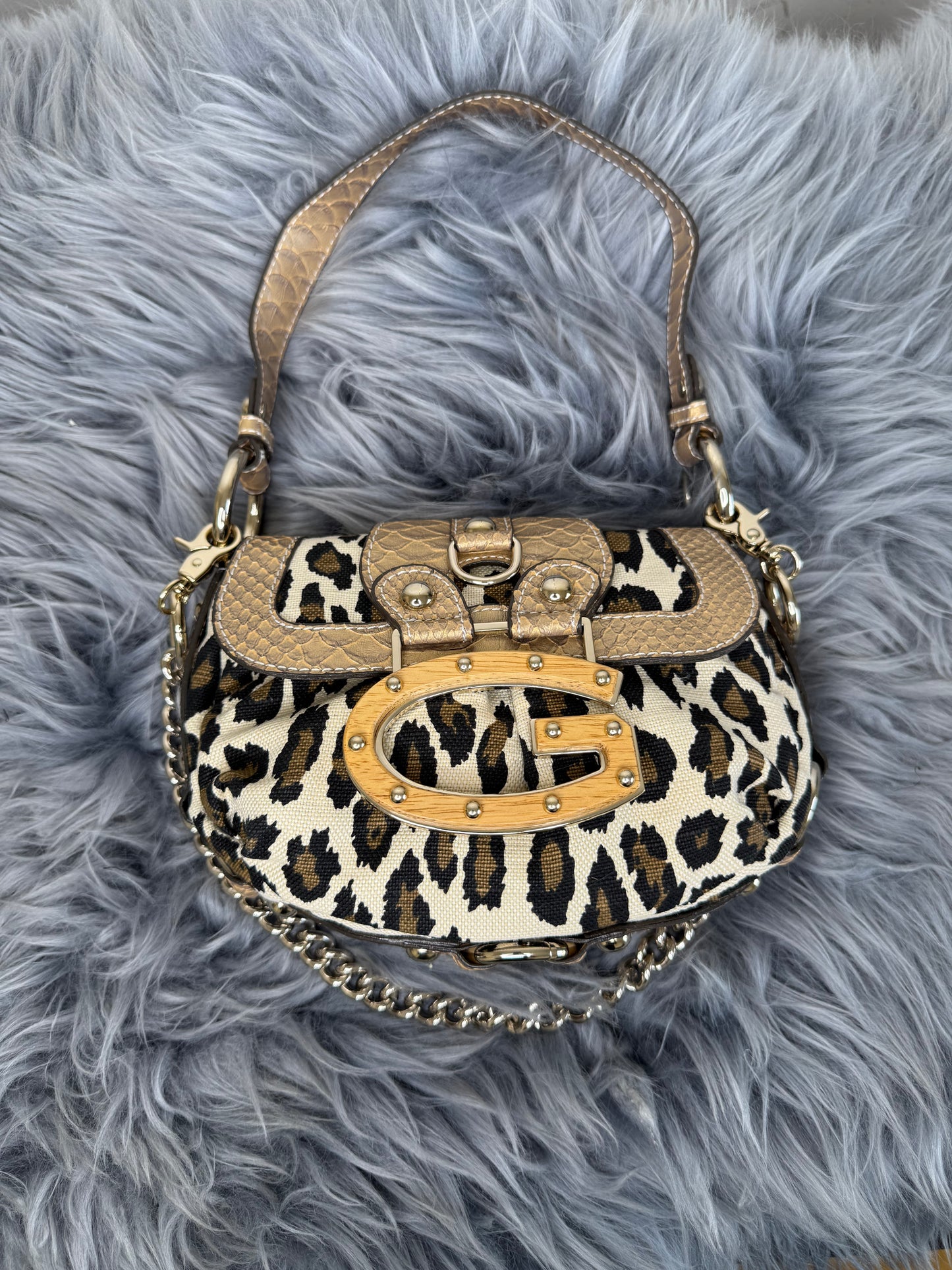 Guess vintage Tasche Leopard neuwertig