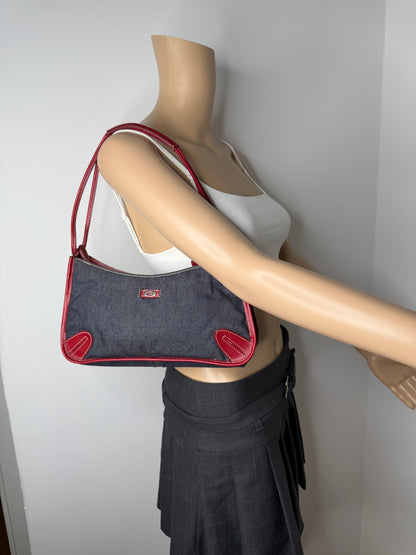 Guess vintage Tasche y2k denim rot