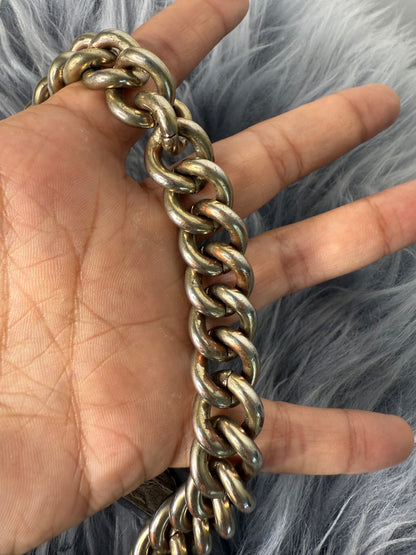 Guess vintage Tasche denim rare blau braun