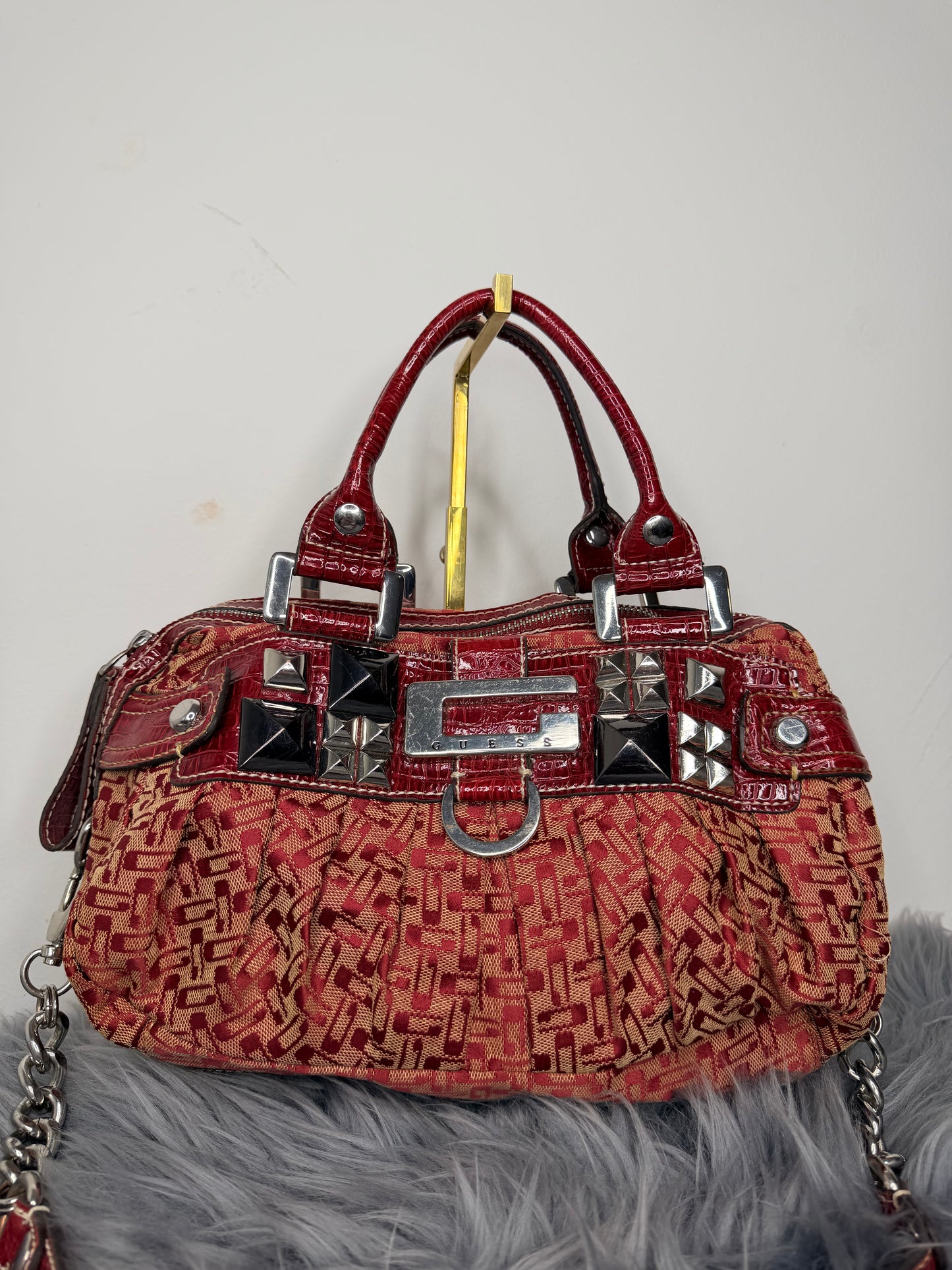 Guess vintage Tasche y2k rare rot