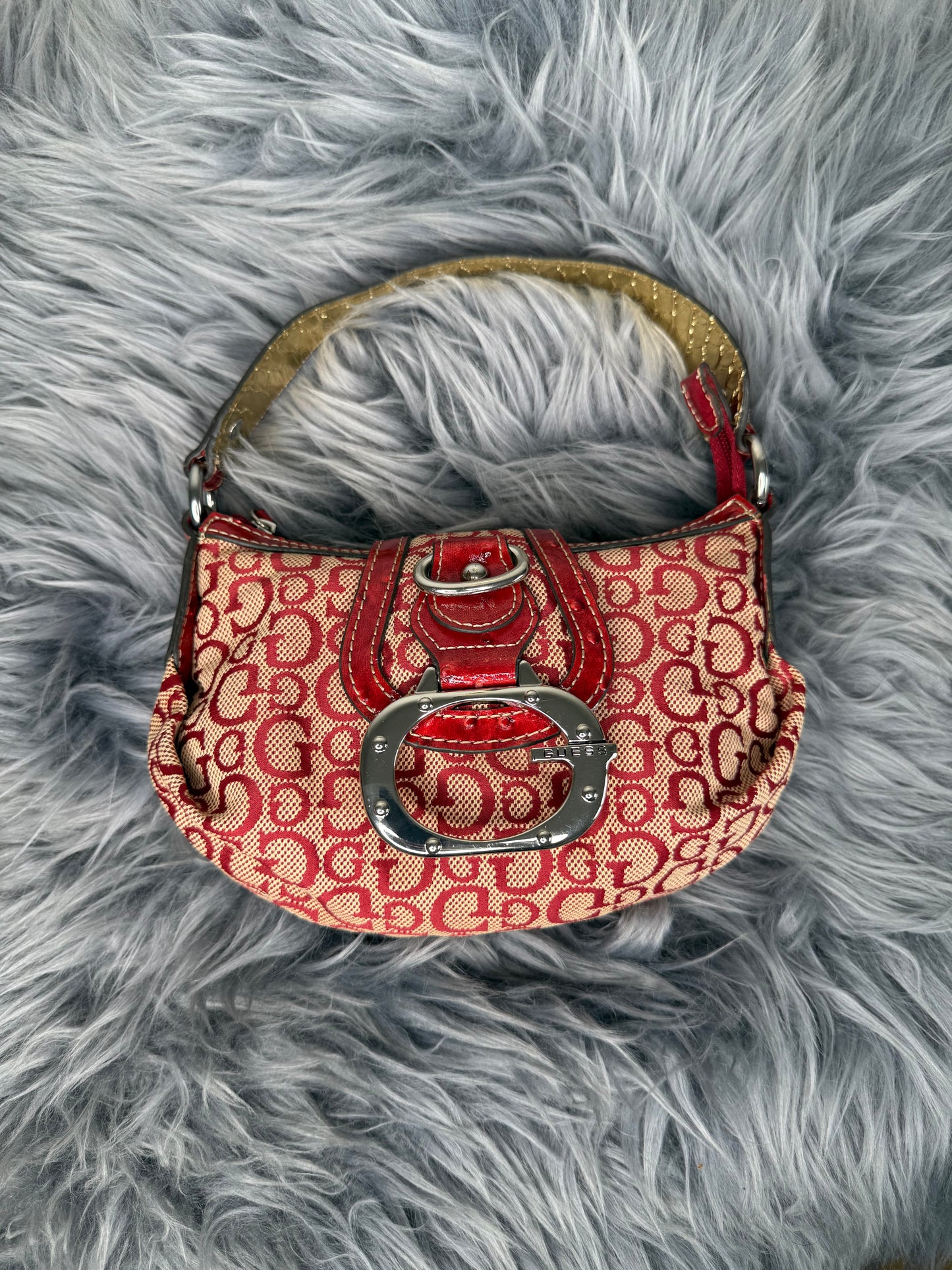 Guess vintage Tasche y2k rot