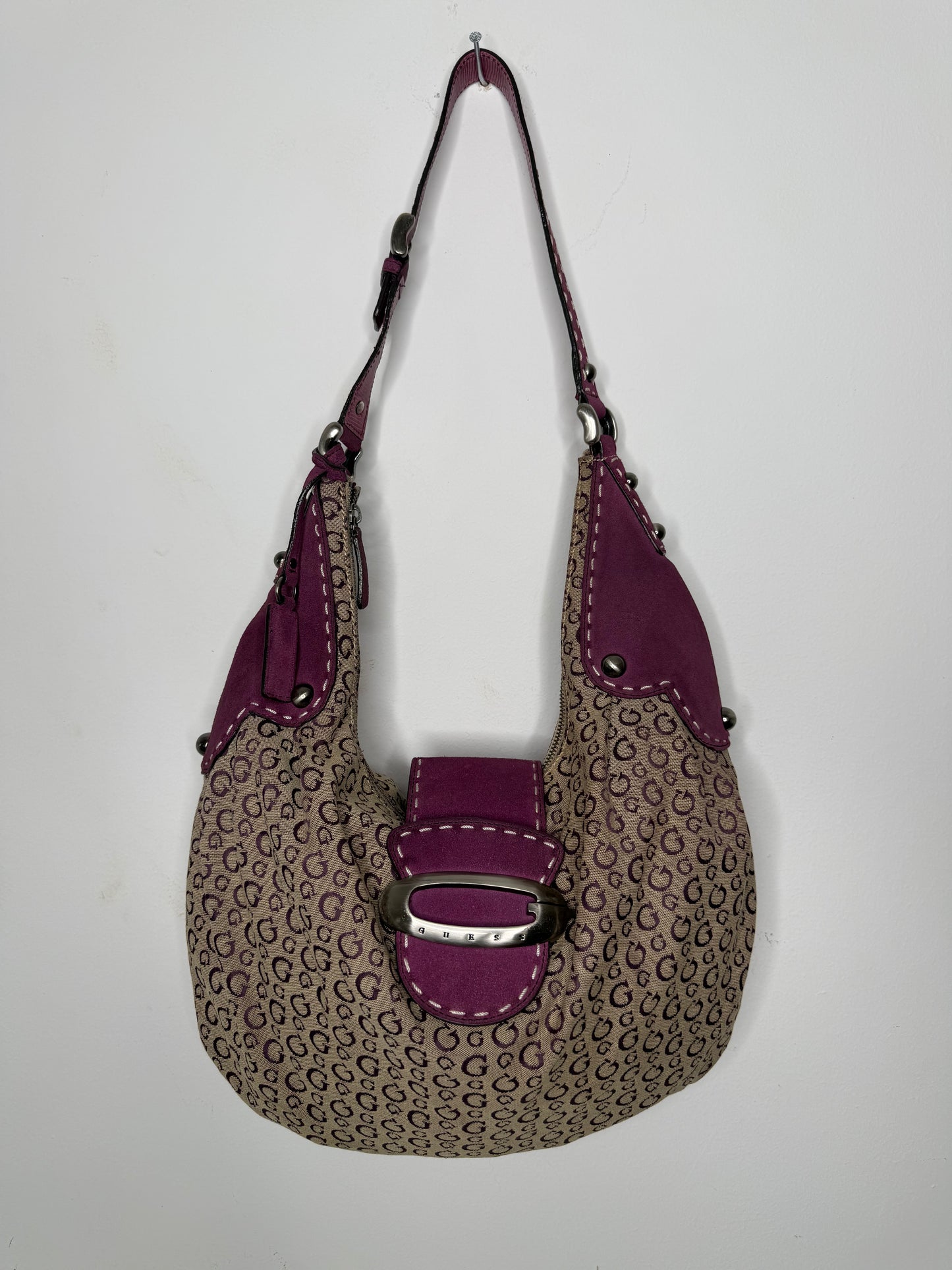 Guess vintage Tasche y2k rare beige pink