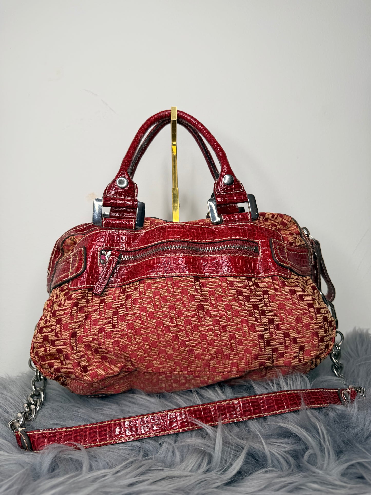 Guess vintage Tasche y2k rare rot