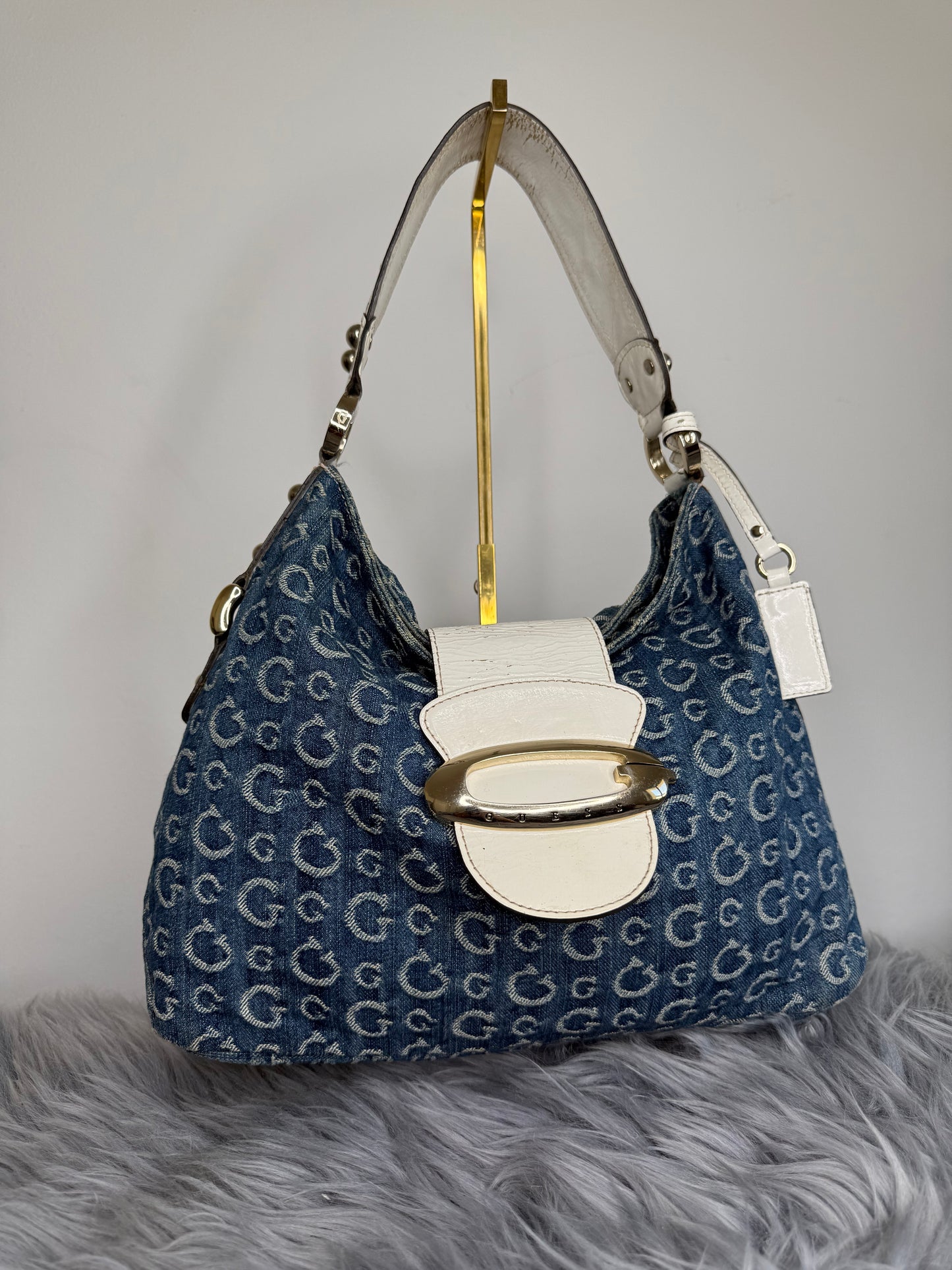 Guess vintage Tasche y2k rare denim blau