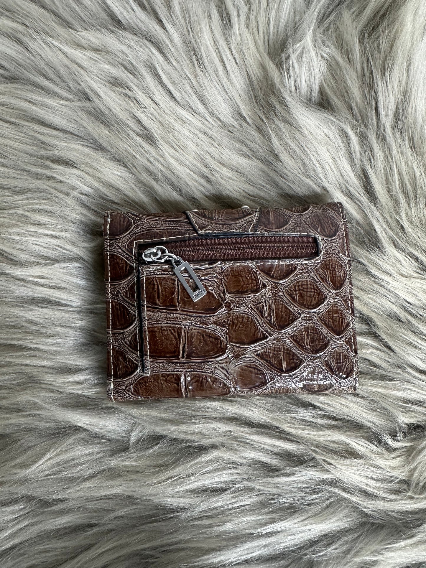 Guess vintage Geldbörse y2k rate braun