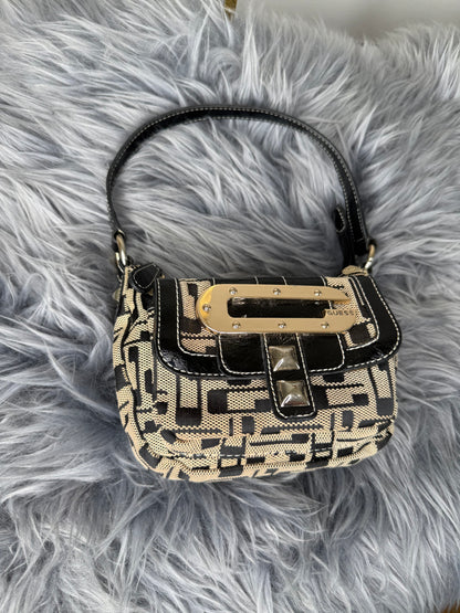 Guess vintage Tasche rare braun schwarz