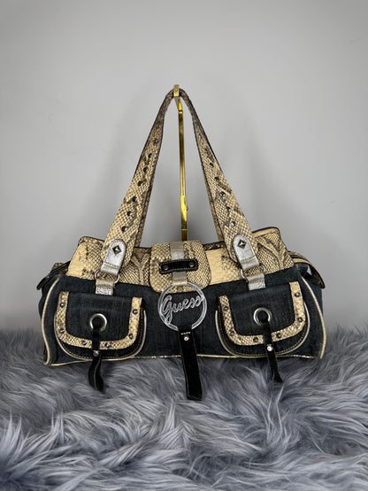 Guess vintage Tasche y2k rare denim blau