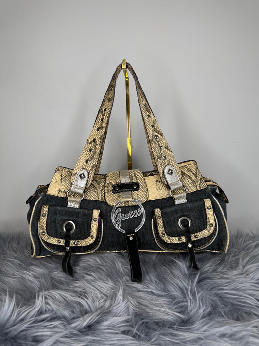 Guess vintage Tasche y2k rare denim blau