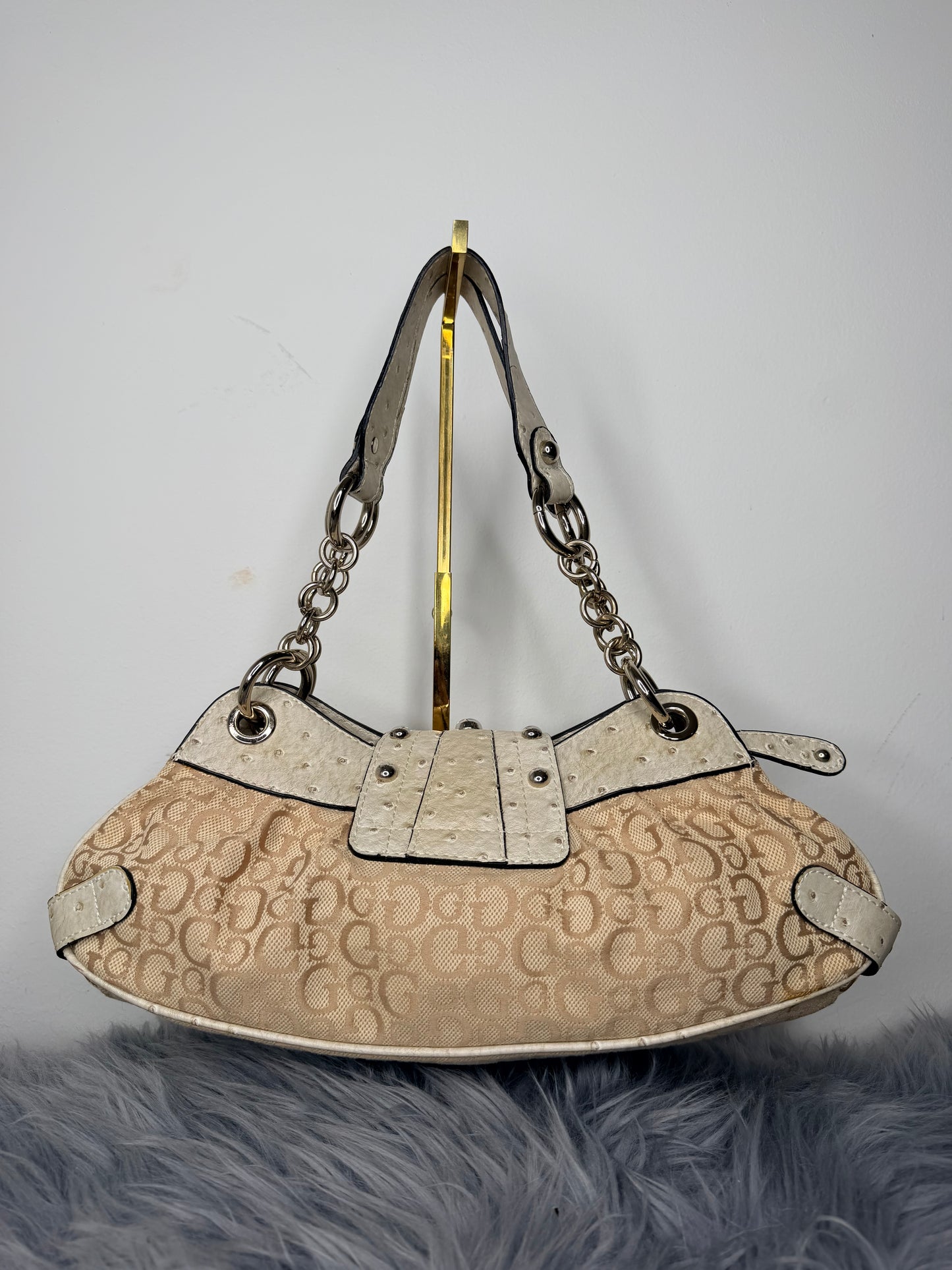 Guess vintage Tasche y2k rare beige