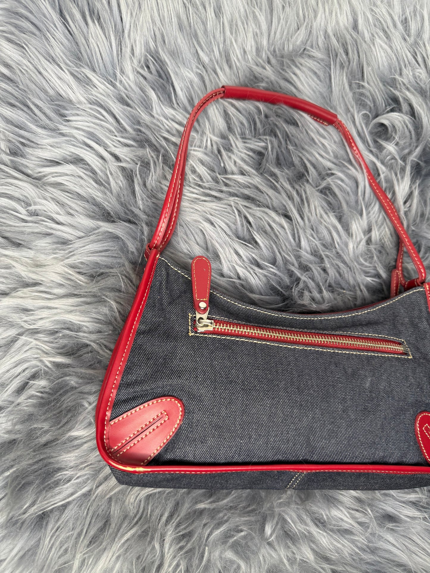 Guess vintage Tasche y2k denim rot