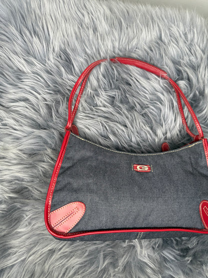 Guess vintage Tasche y2k denim rot