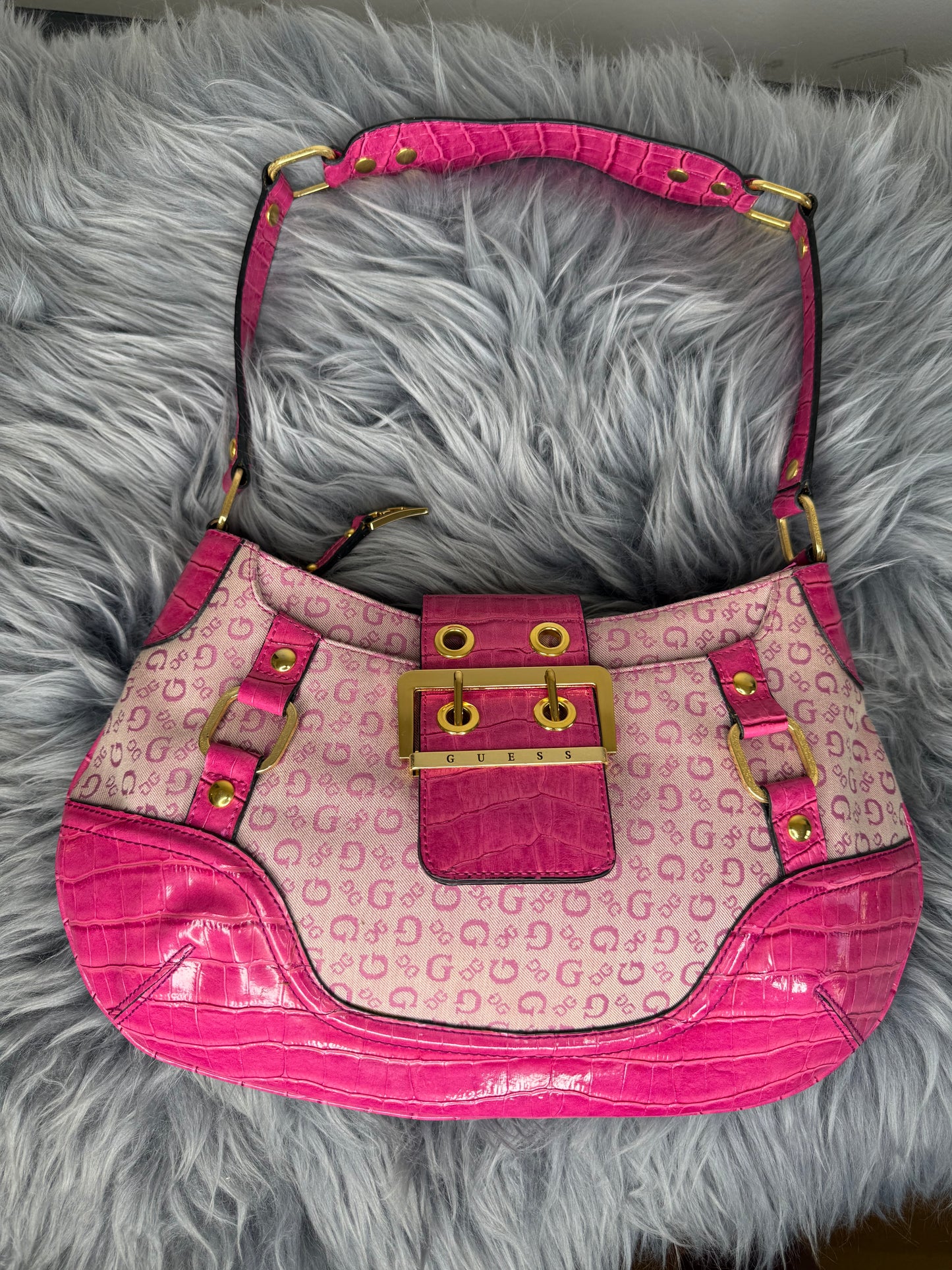 Guess vintage Tasche y2k rare rosa