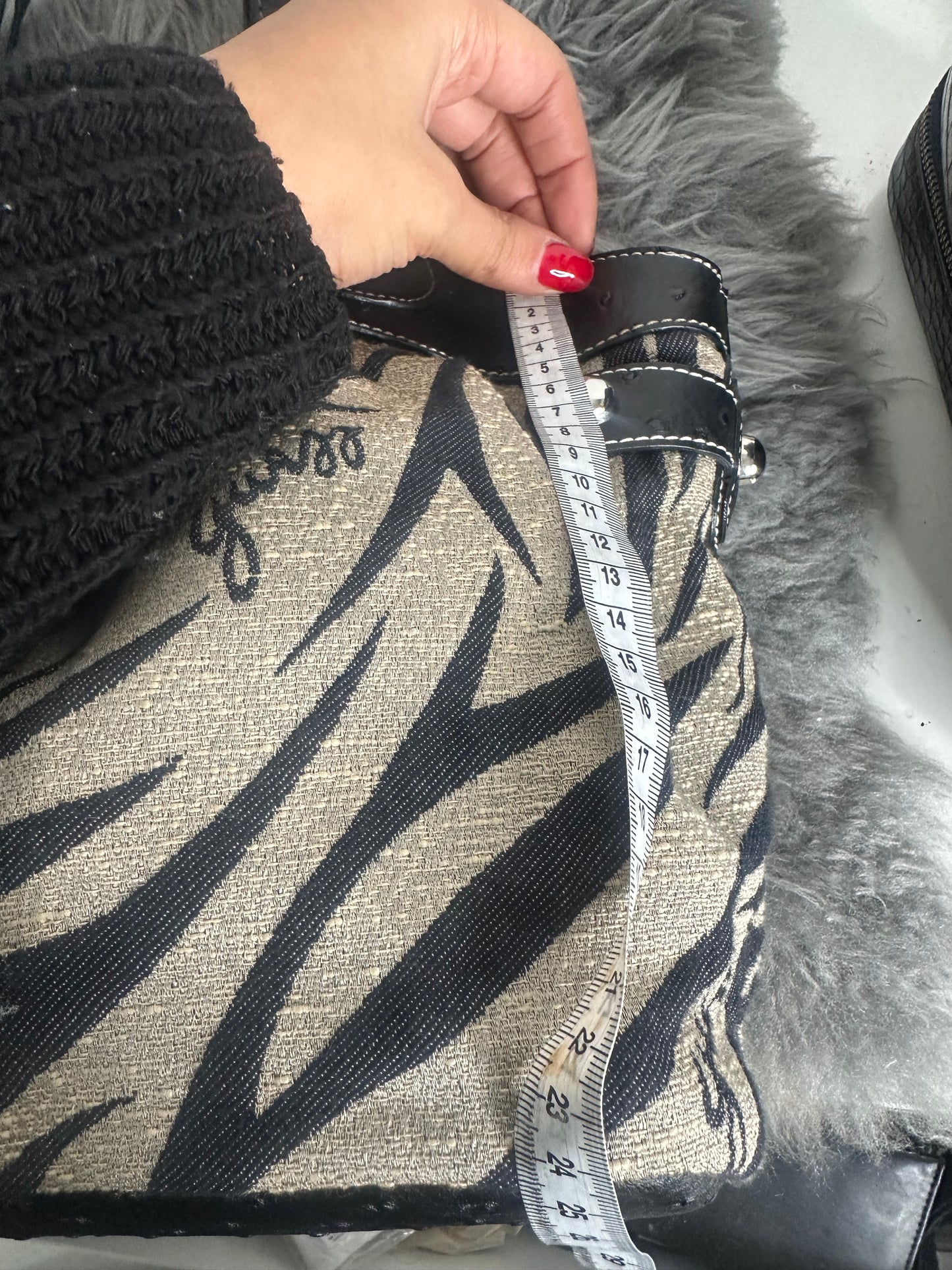 Guess vintage Tasche Zebra