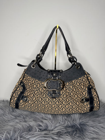 Guess vintage Tasche y2k rare beige schwarz