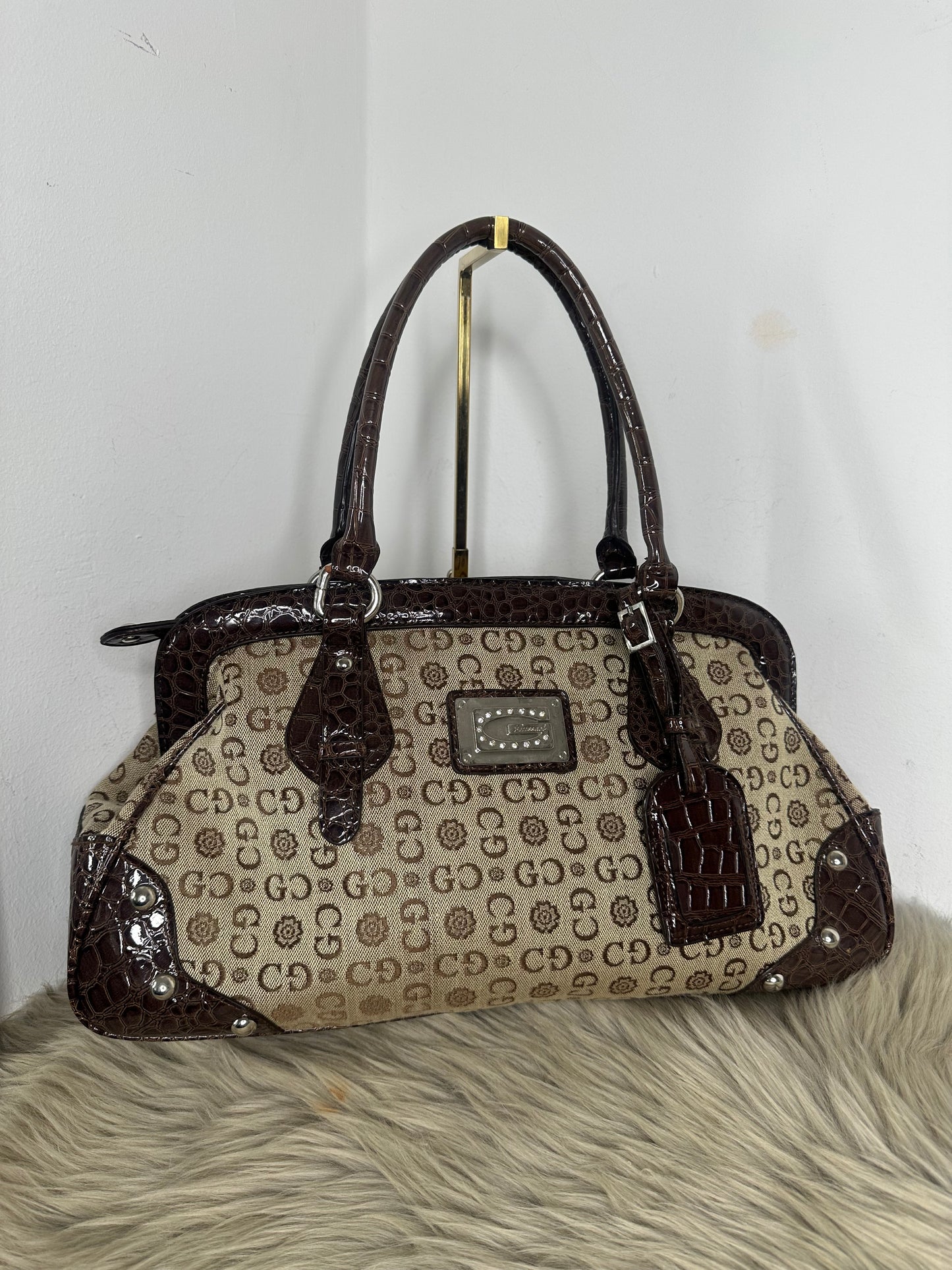 Gussaci vintage Tasche braun