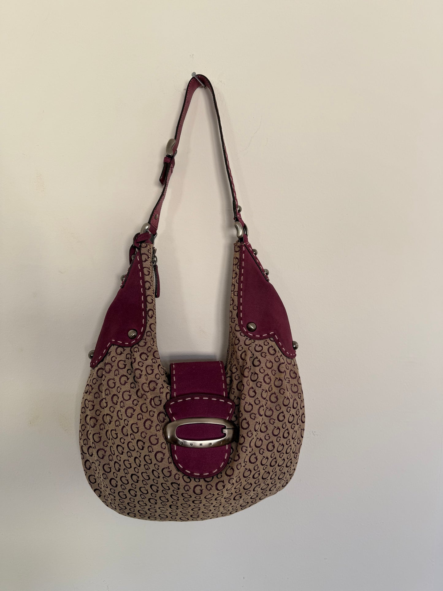 Guess vintage Tasche y2k rare beige pink