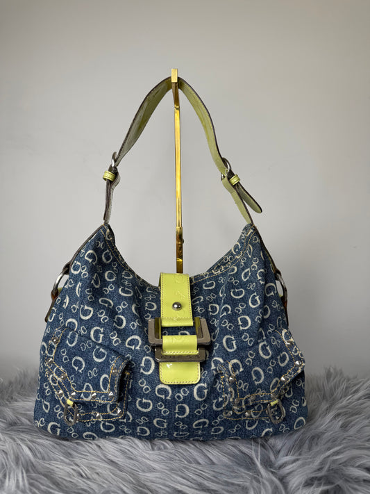 Guess vintage Tasche denim blau