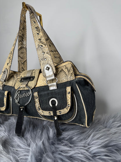 Guess vintage Tasche y2k rare denim blau