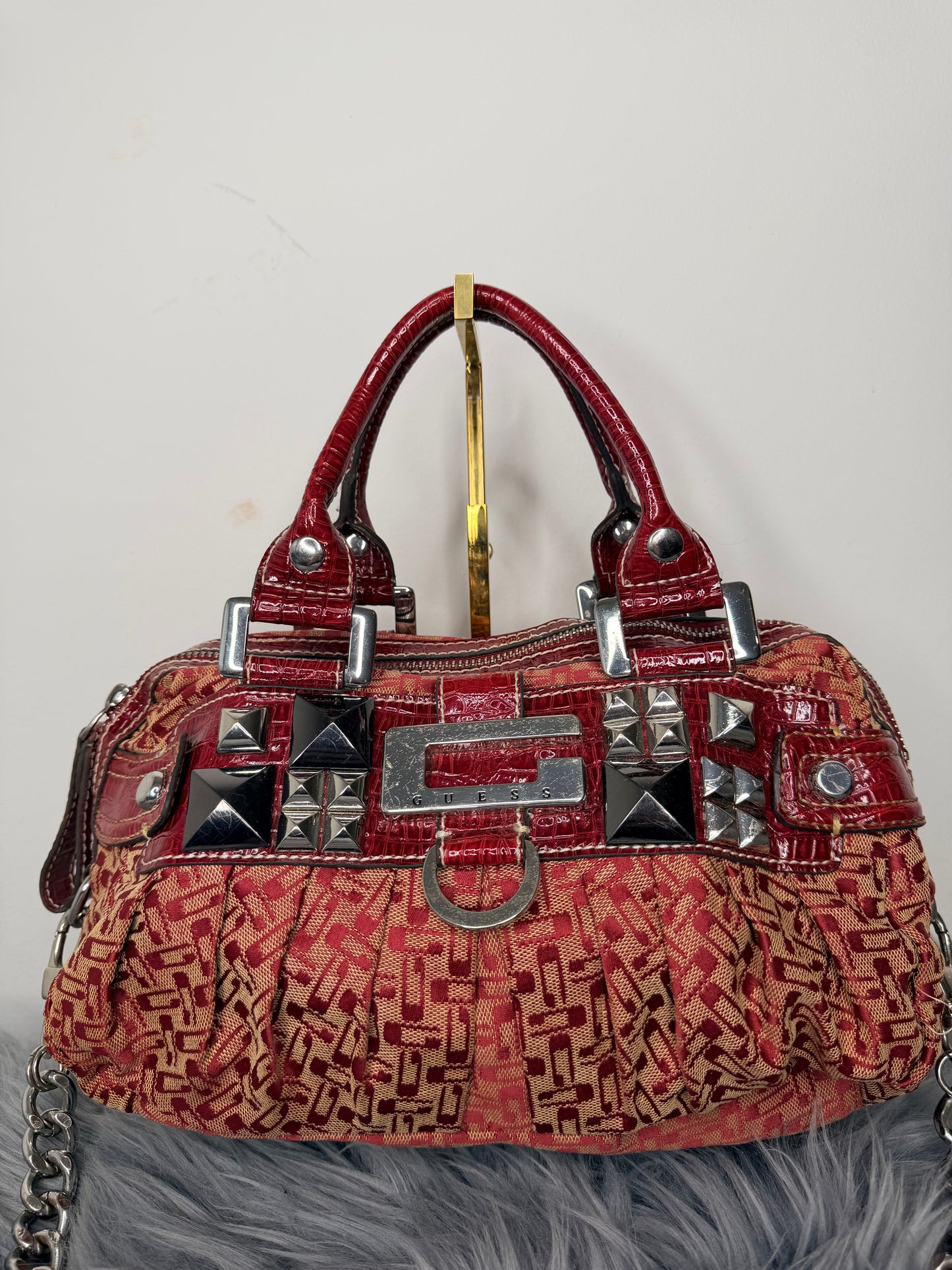 Guess vintage Tasche y2k rare rot