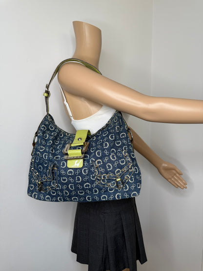 Guess vintage Tasche denim blau
