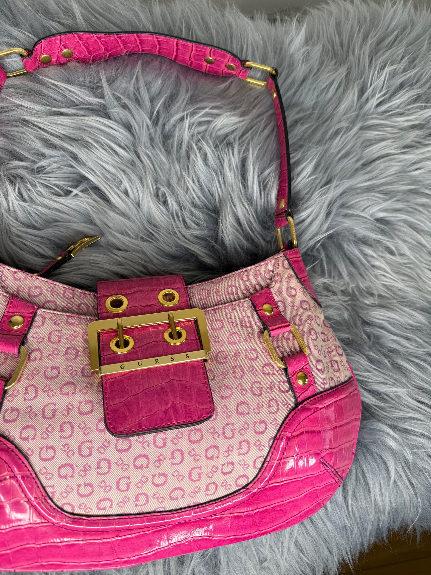 Guess vintage Tasche y2k rare rosa