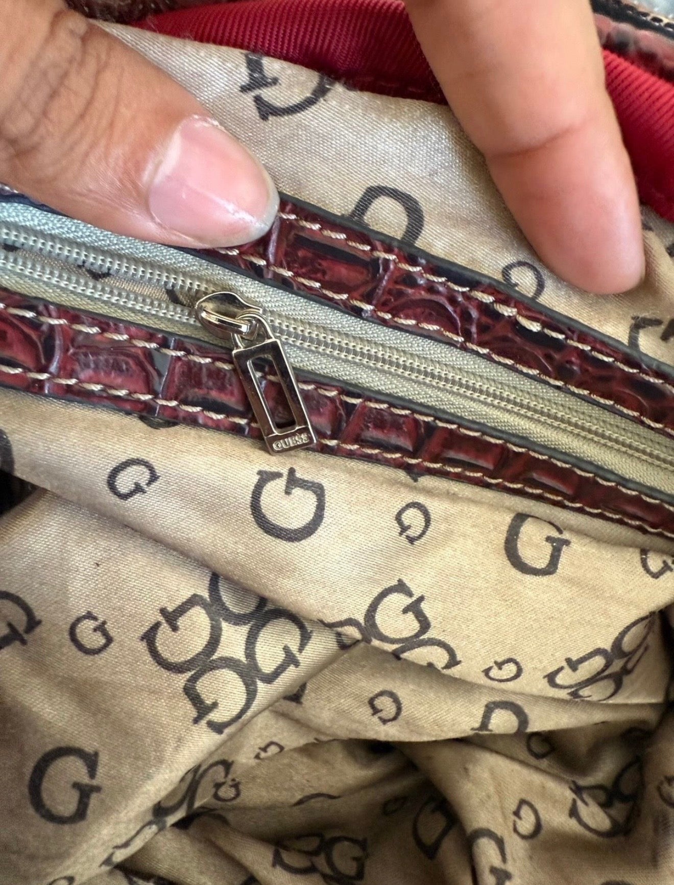 Guess Tasche rot