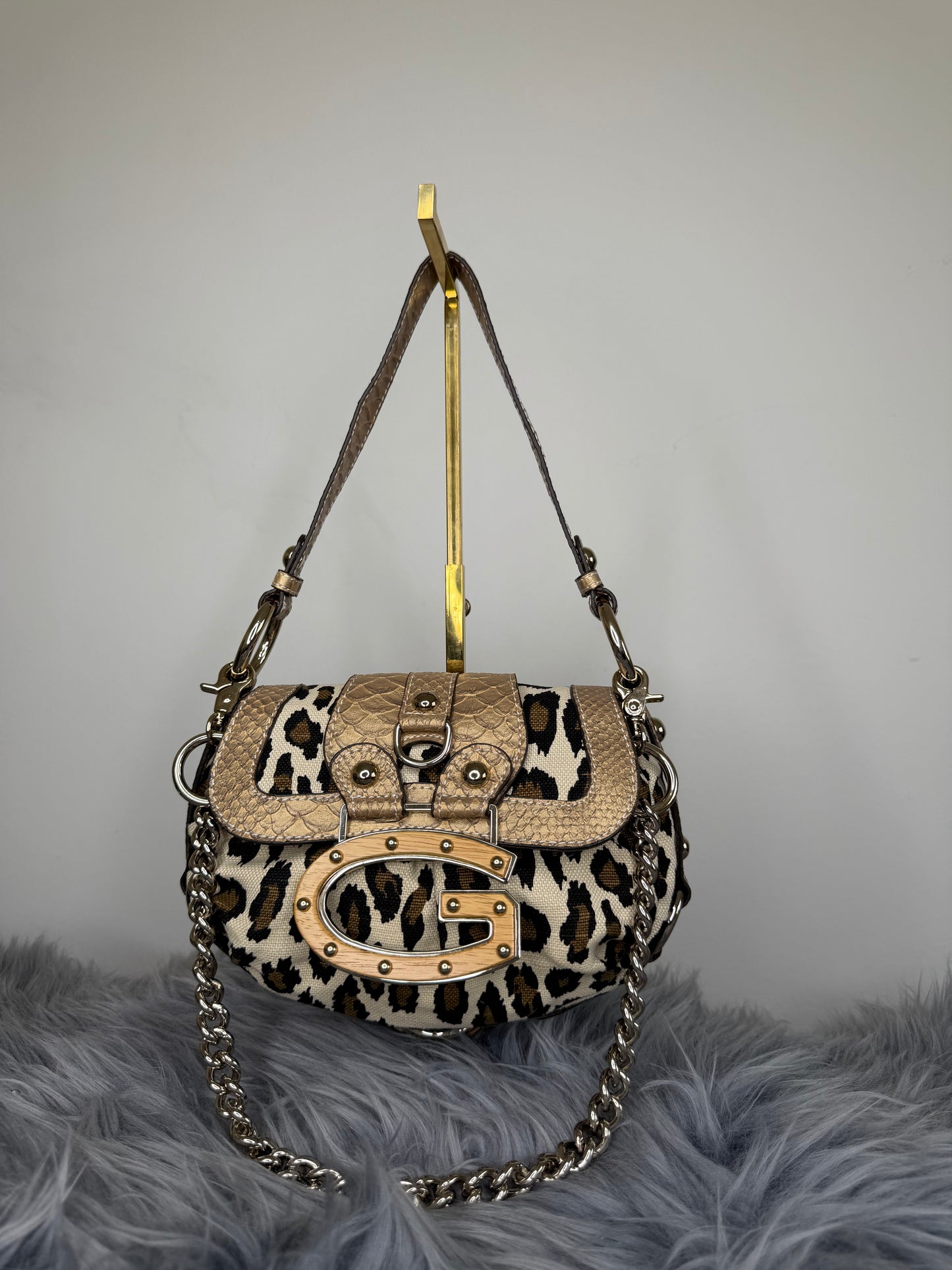 Guess vintage Tasche Leopard neuwertig