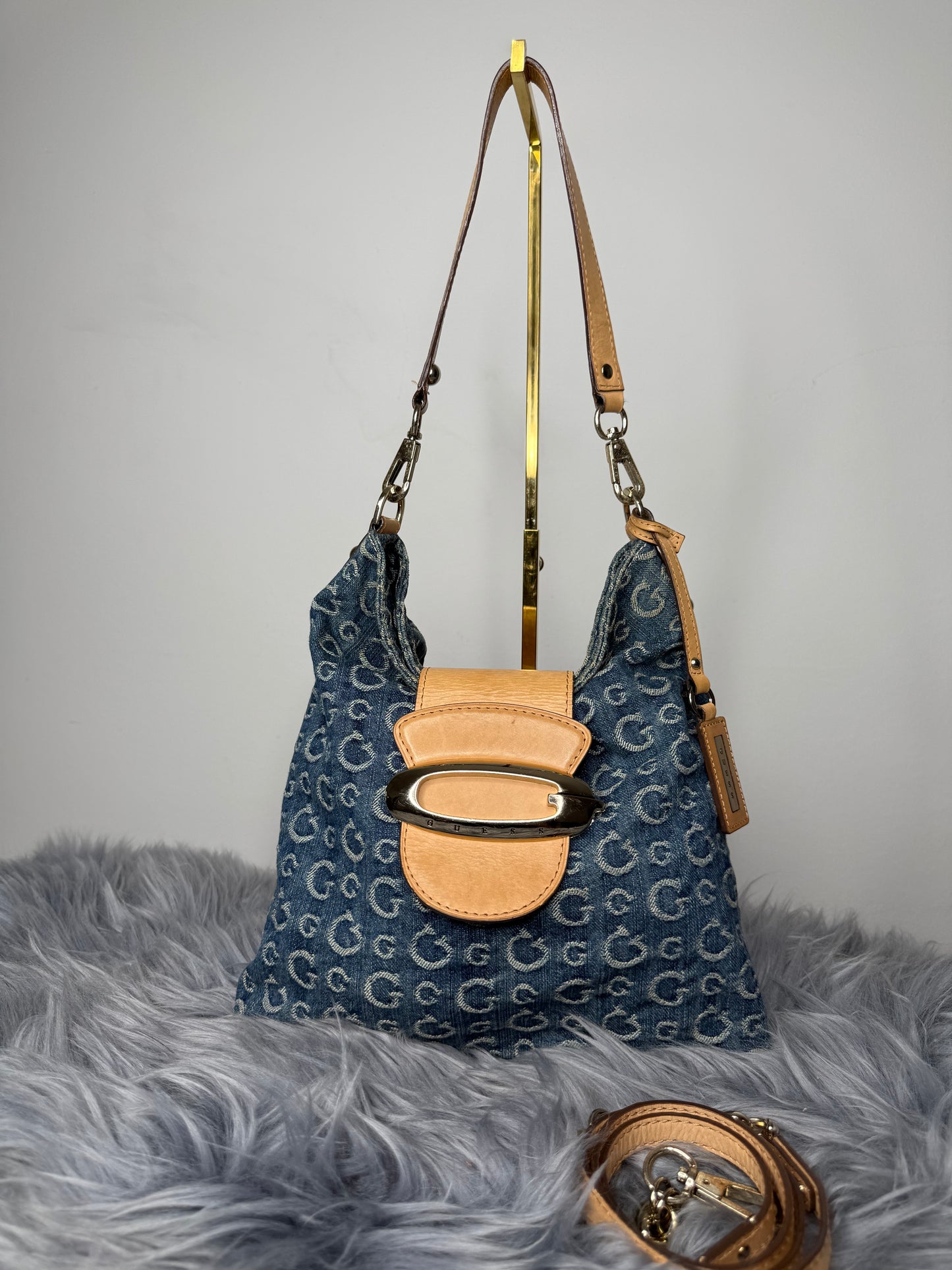 Guess vintage Tasche y2k rare denim blau