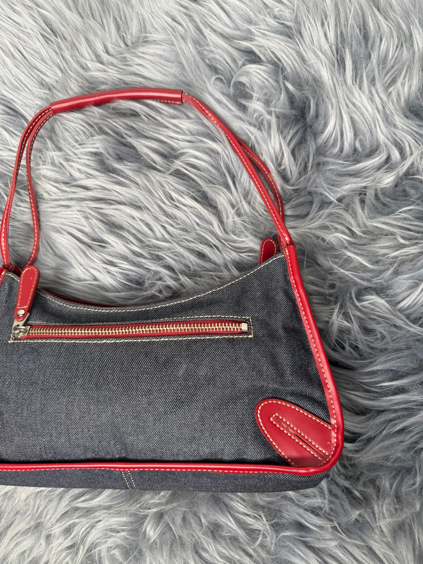 Guess vintage Tasche y2k denim rot