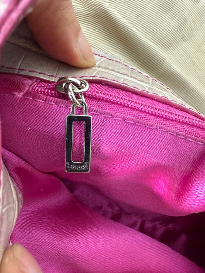 Guess vintage Tasche y2k rare rosa beige