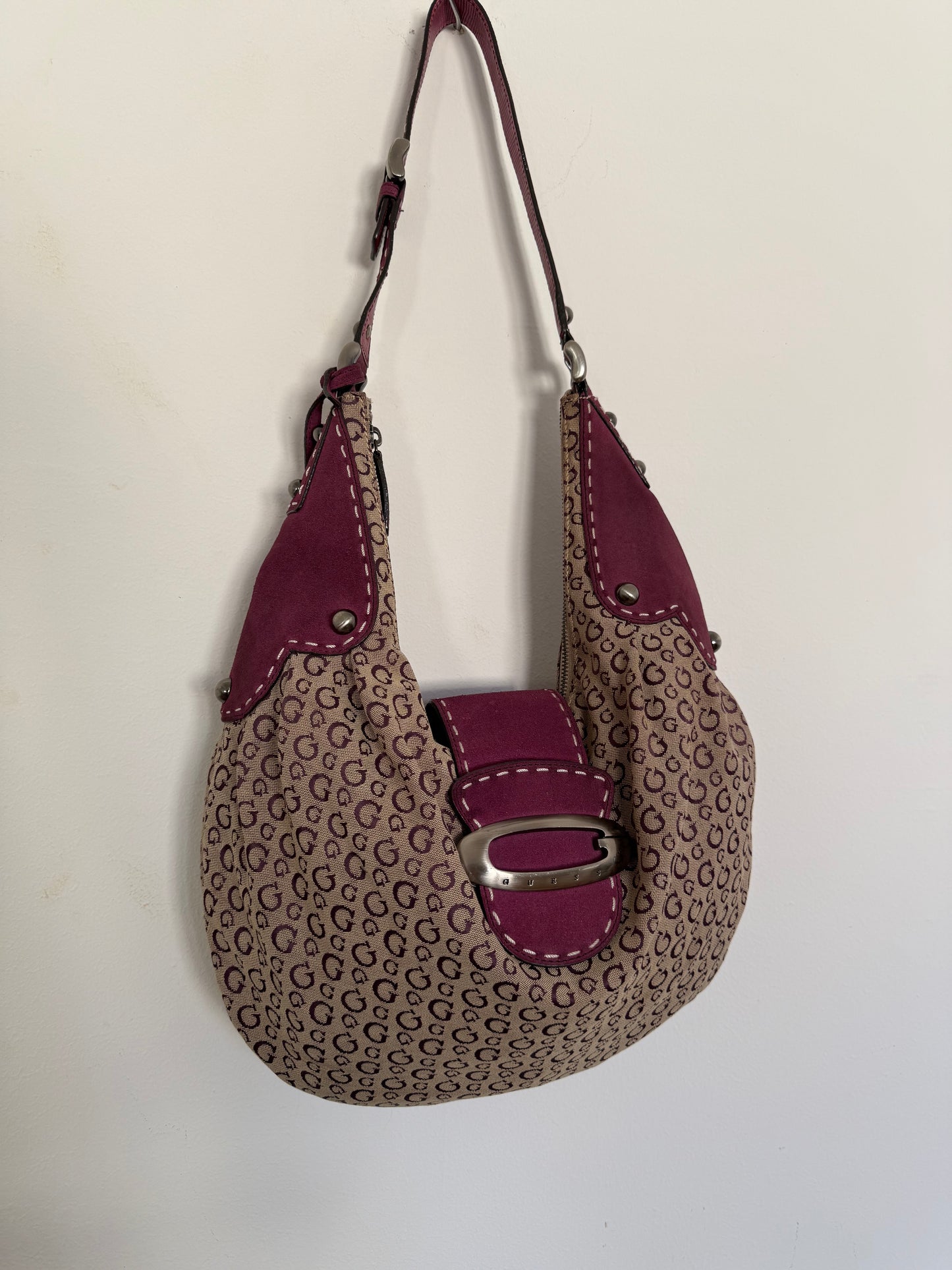 Guess vintage Tasche y2k rare beige pink