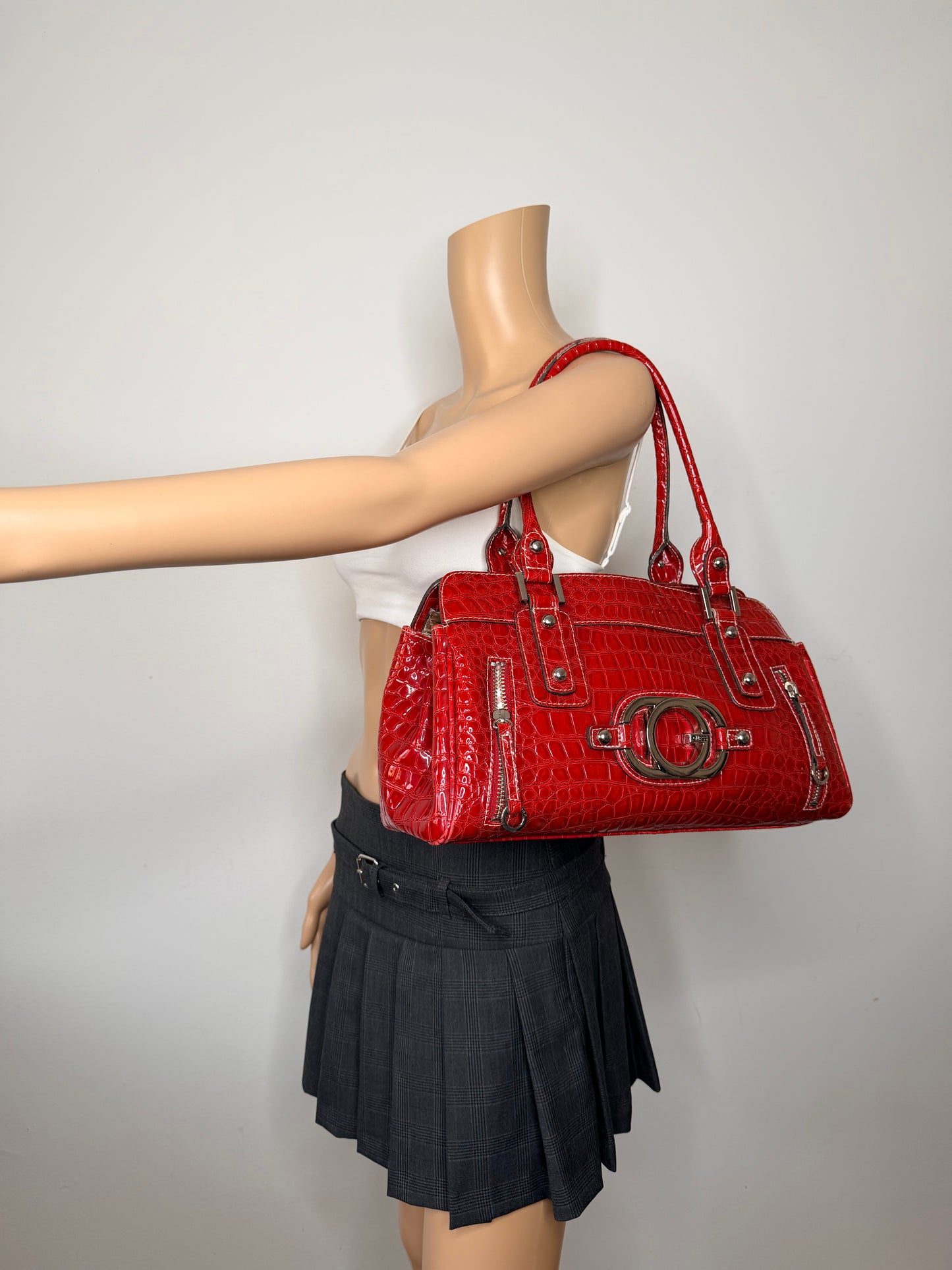 Guess vintage Tasche y2k rare rot