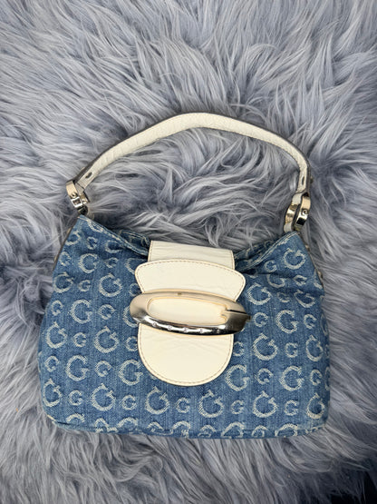 Guess vintage Tasche y2k rare blau weiß