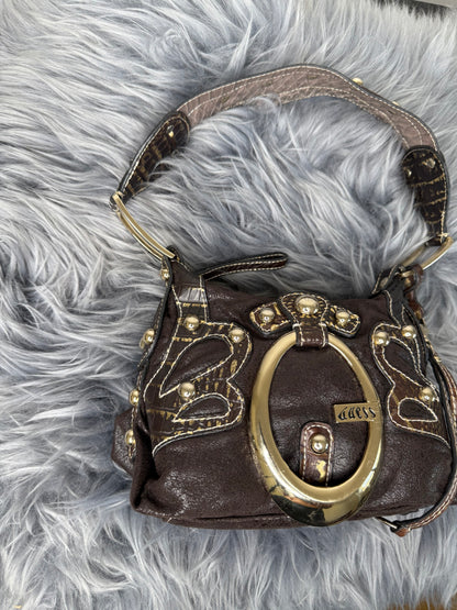 Guess vintage Tasche goldbraun