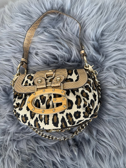 Guess vintage Tasche Leopard neuwertig