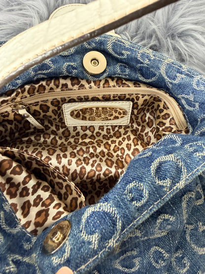 Guess vintage Tasche y2k rare blau weiß