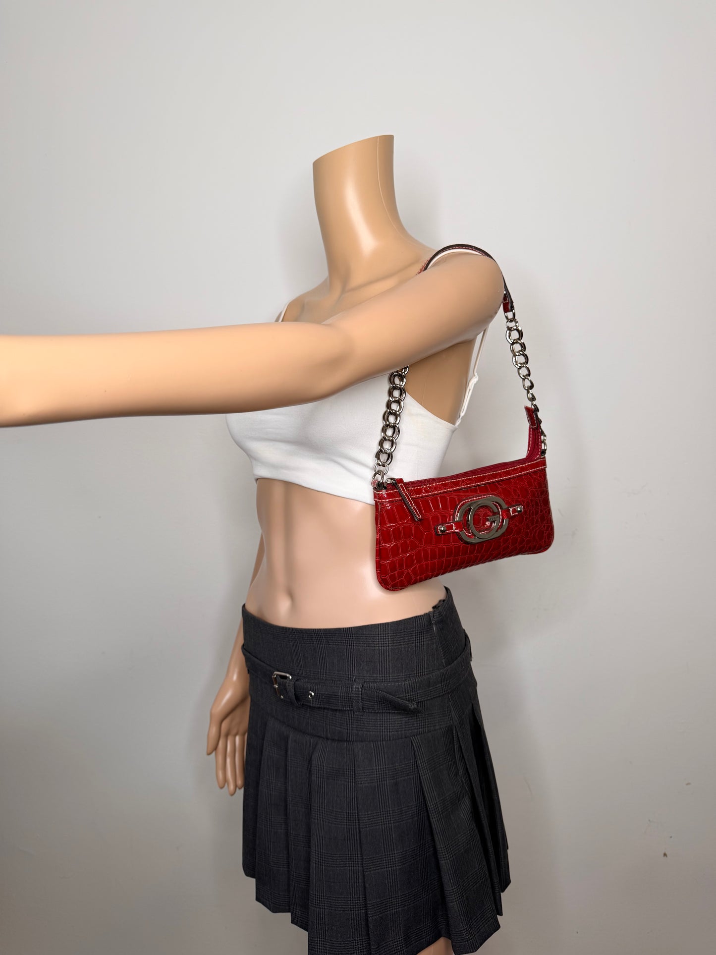 Guess vintage Tasche y2k rare rot