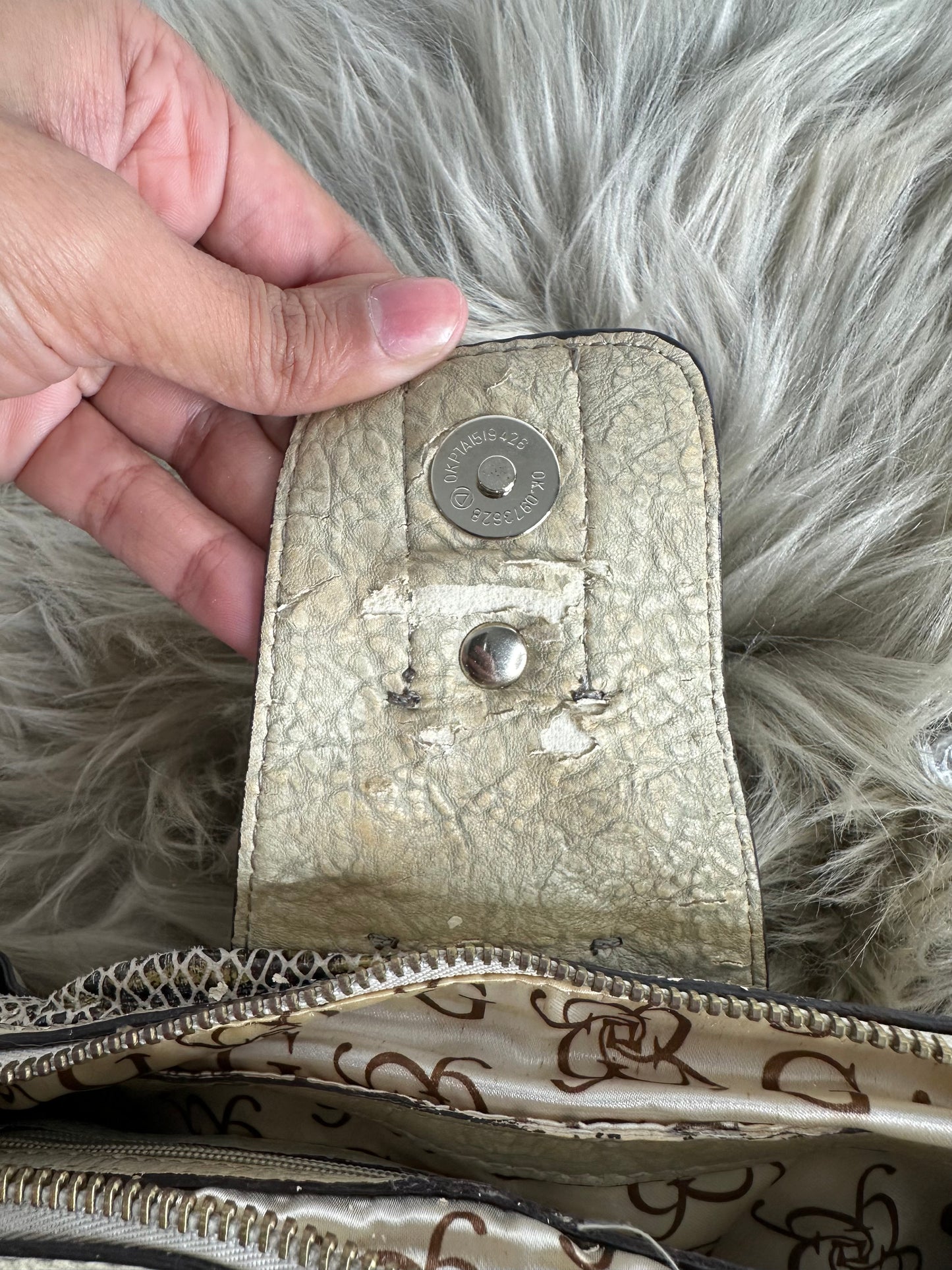 Guess vintage Tasche y2k beige