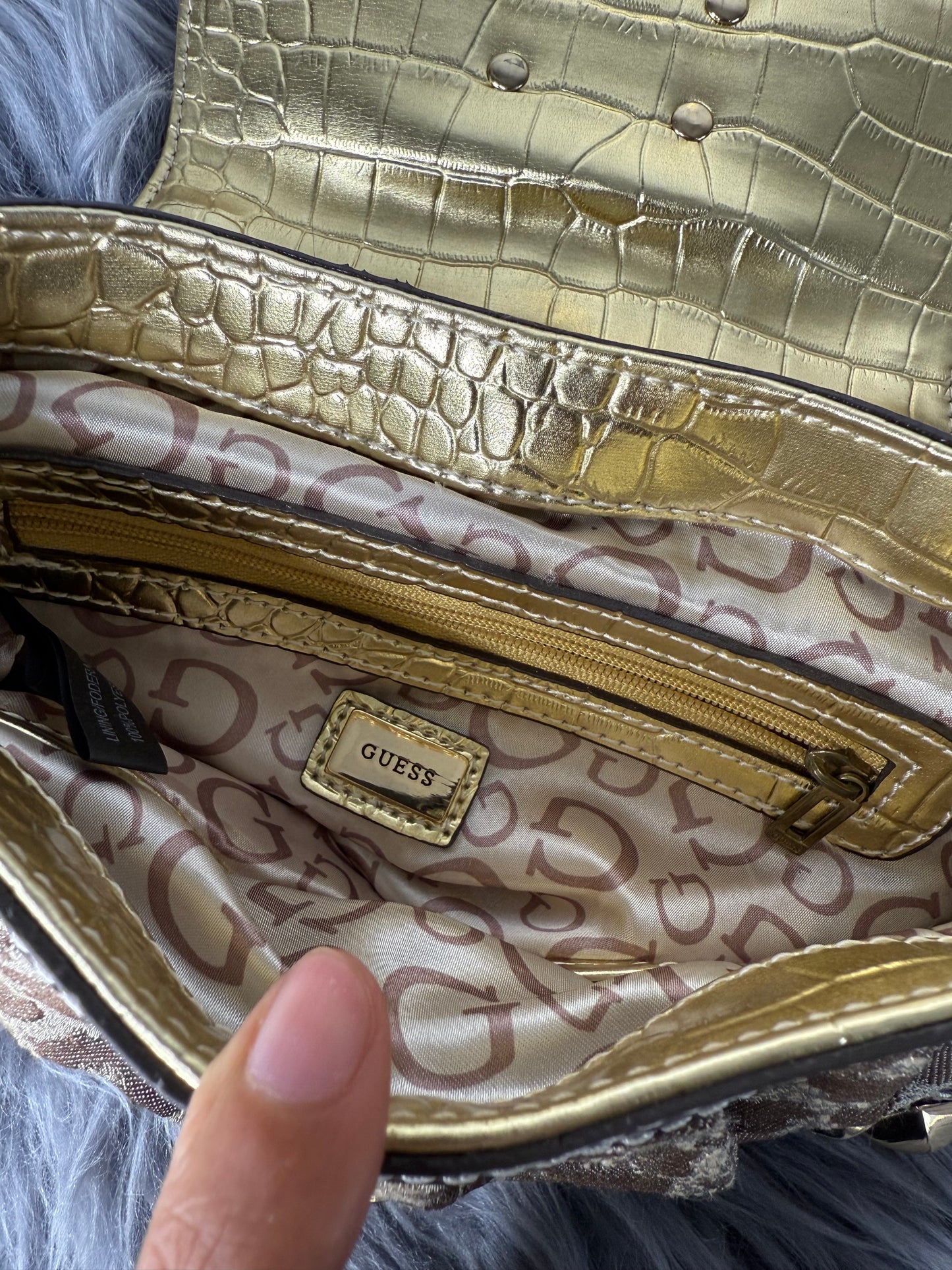 Guess vintage Tasche Leopard rare y2k