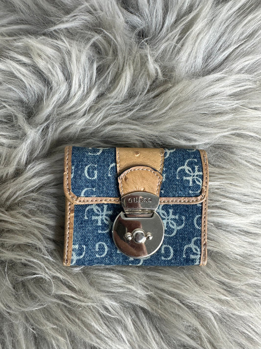 Guess vintage Geldbörse denim