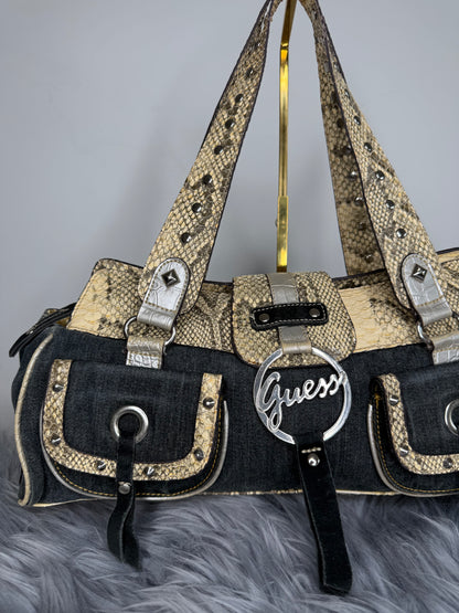 Guess vintage Tasche y2k rare denim blau