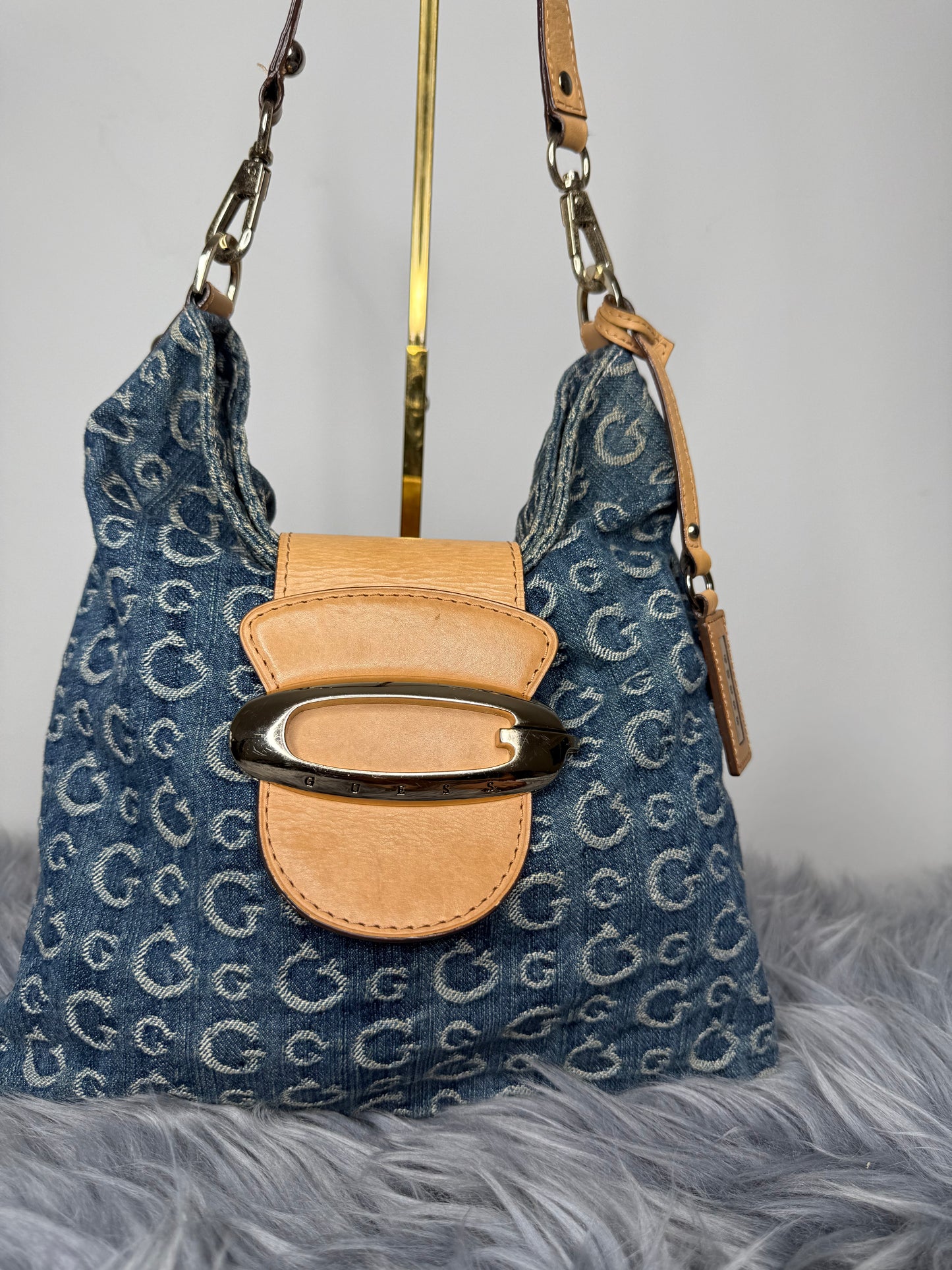 Guess vintage Tasche y2k rare denim blau