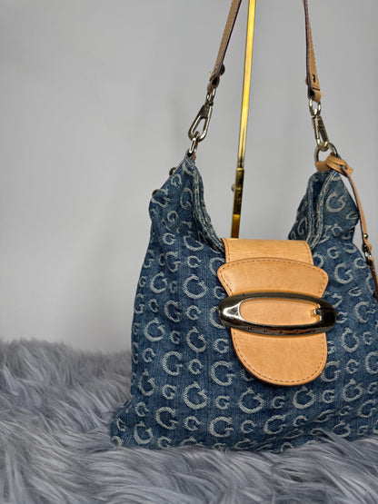 Guess vintage Tasche y2k rare denim blau