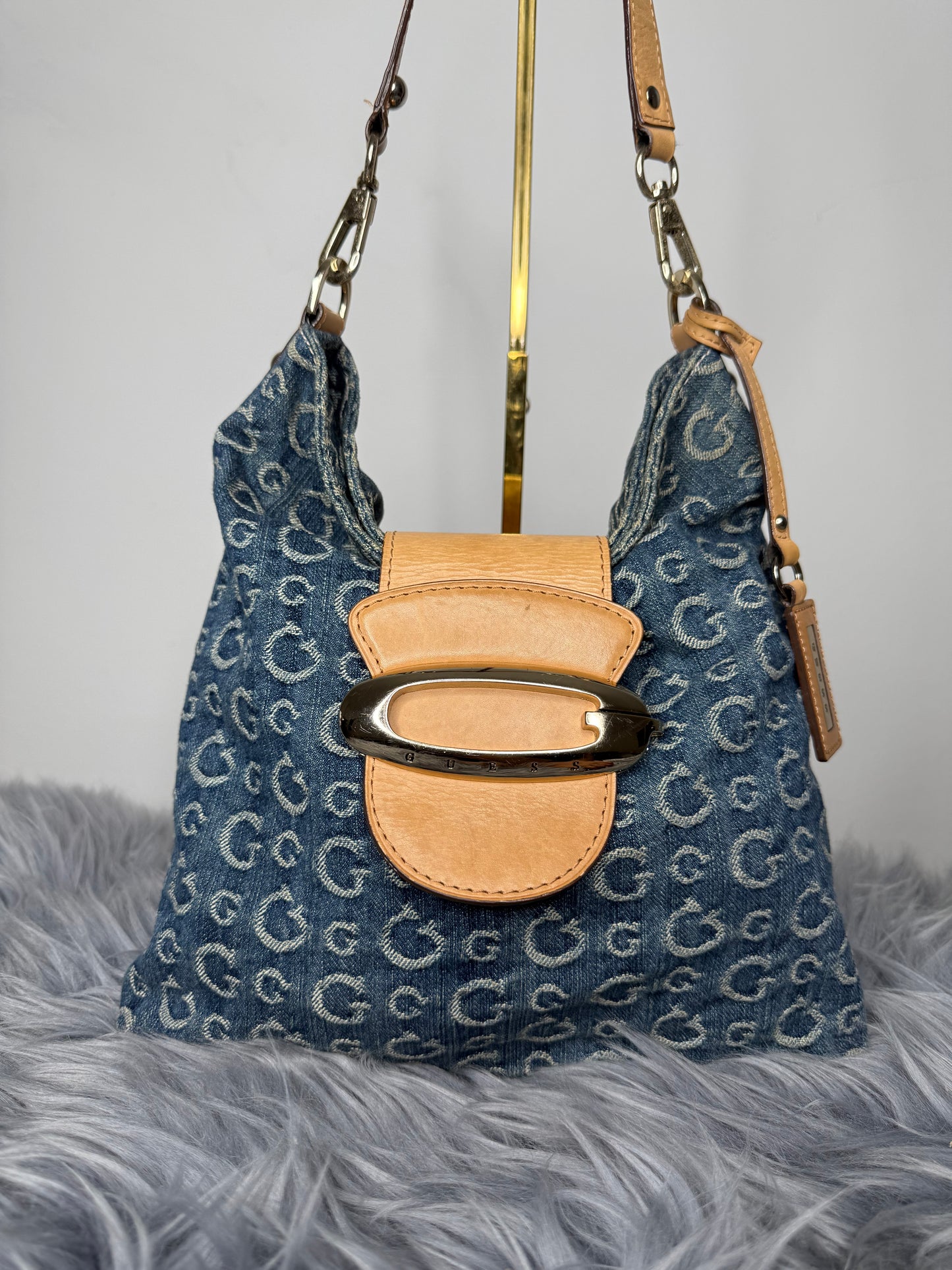 Guess vintage Tasche y2k rare denim blau