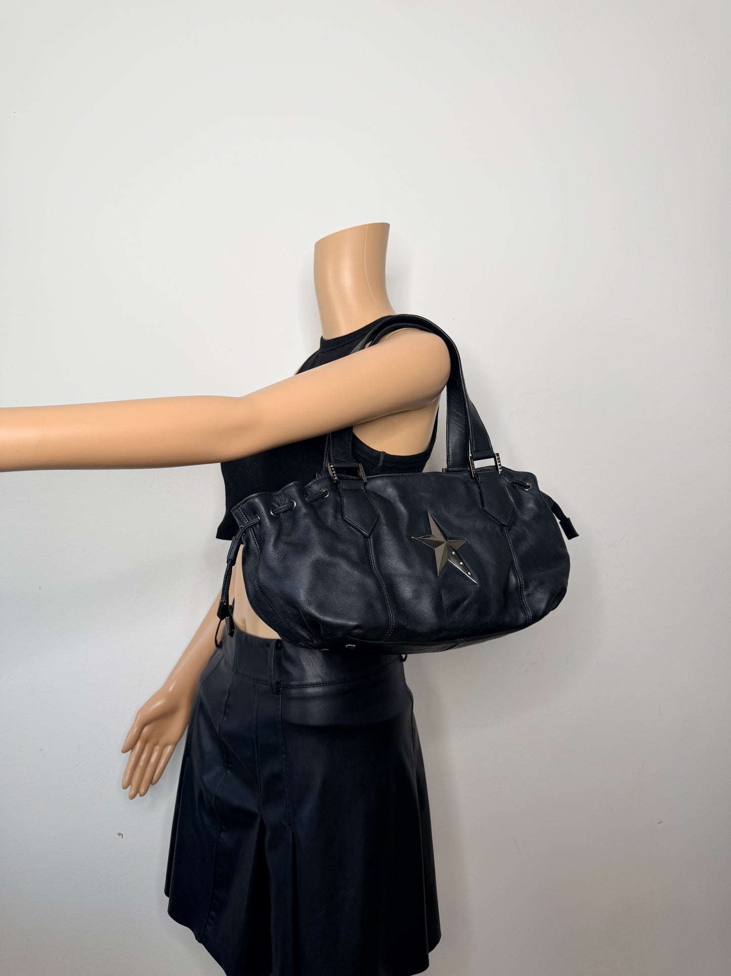 Thierry Mugler vintage Tasche y2k rare Leder