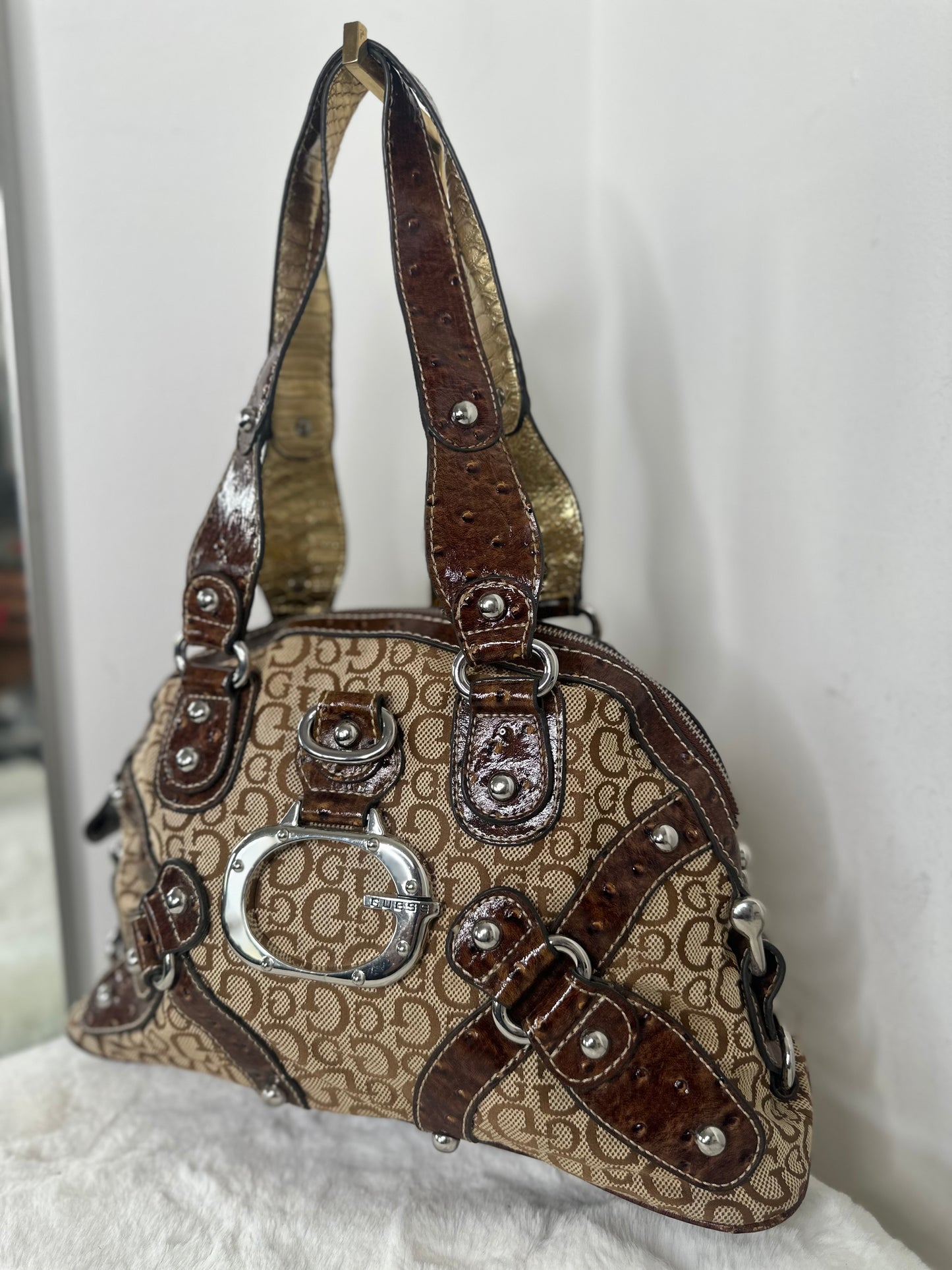 Guess vintage tasche braun y2k neuwertig