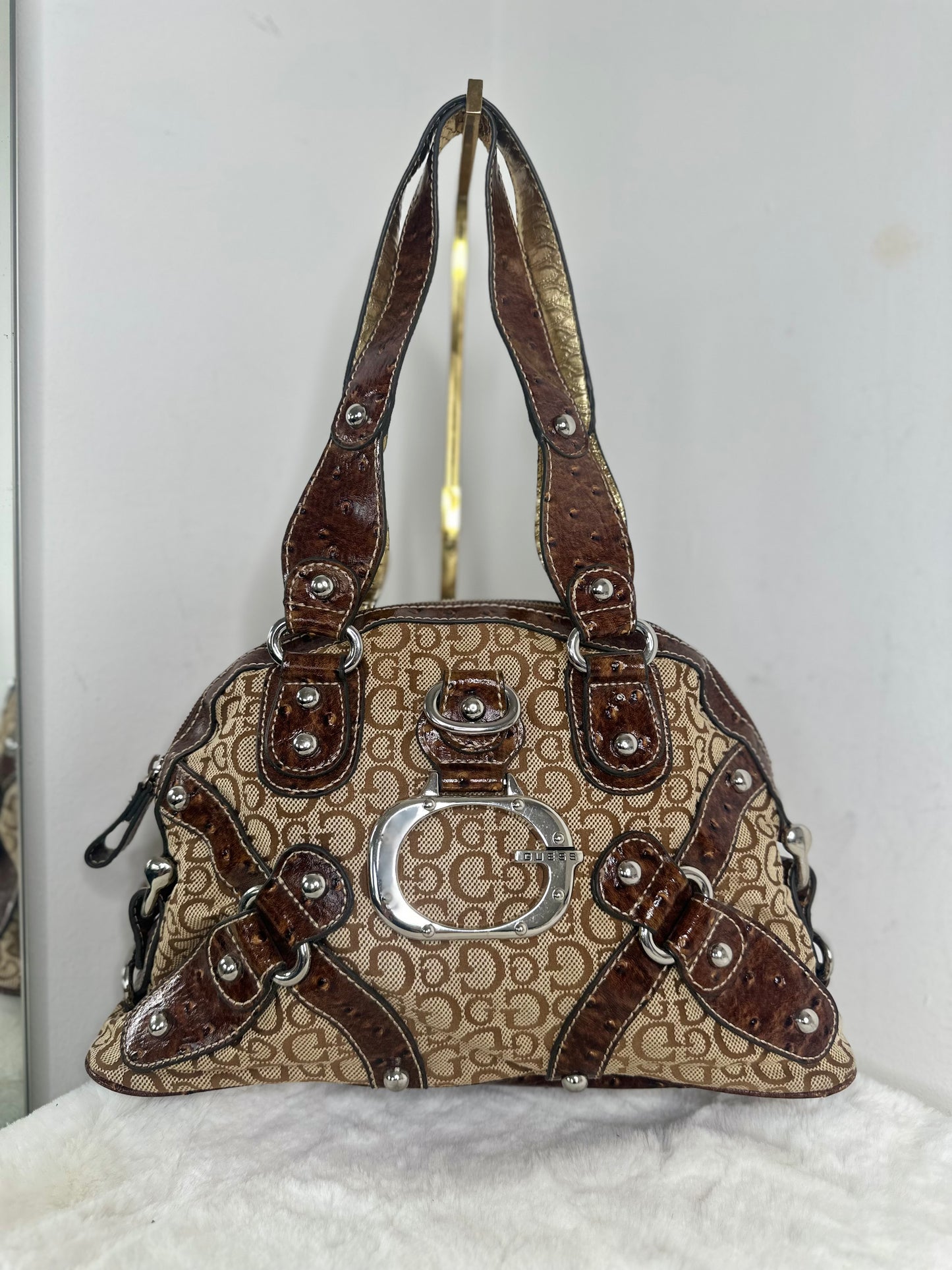 Guess vintage tasche braun y2k neuwertig