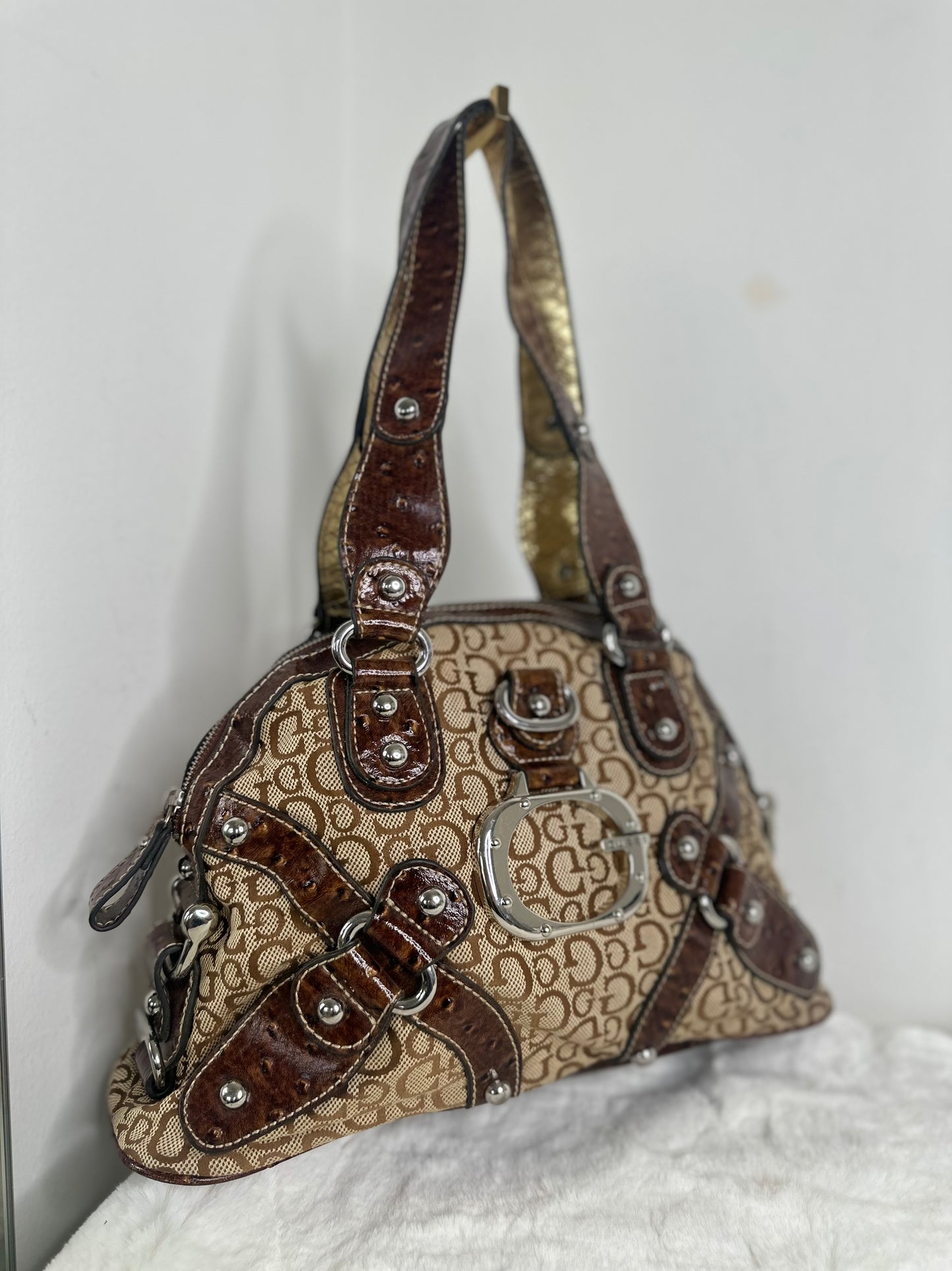 Guess vintage tasche braun y2k neuwertig
