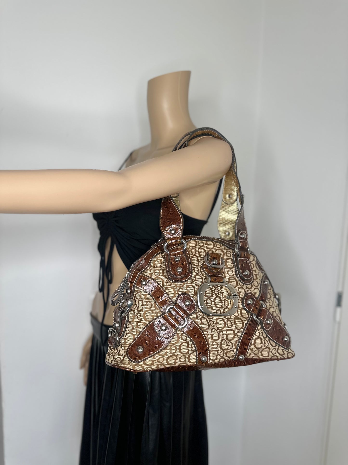 Guess vintage tasche braun y2k neuwertig
